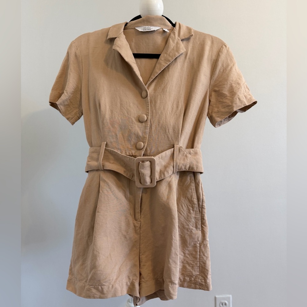& Other Stories Belted Romper – Size 4 (S)